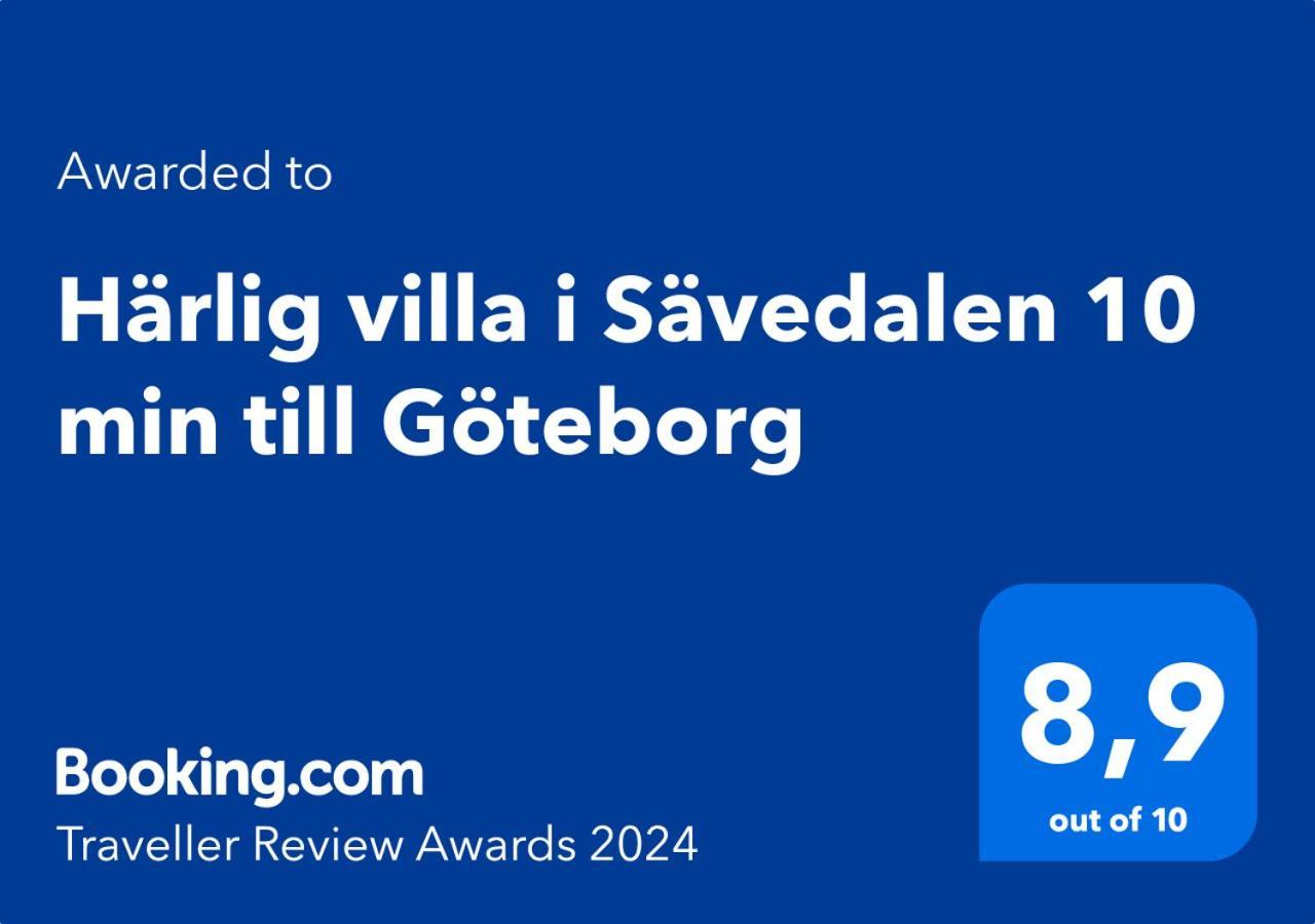 Harlig Villa I Savedalen 10 Min Till Goteborg Exteriör bild